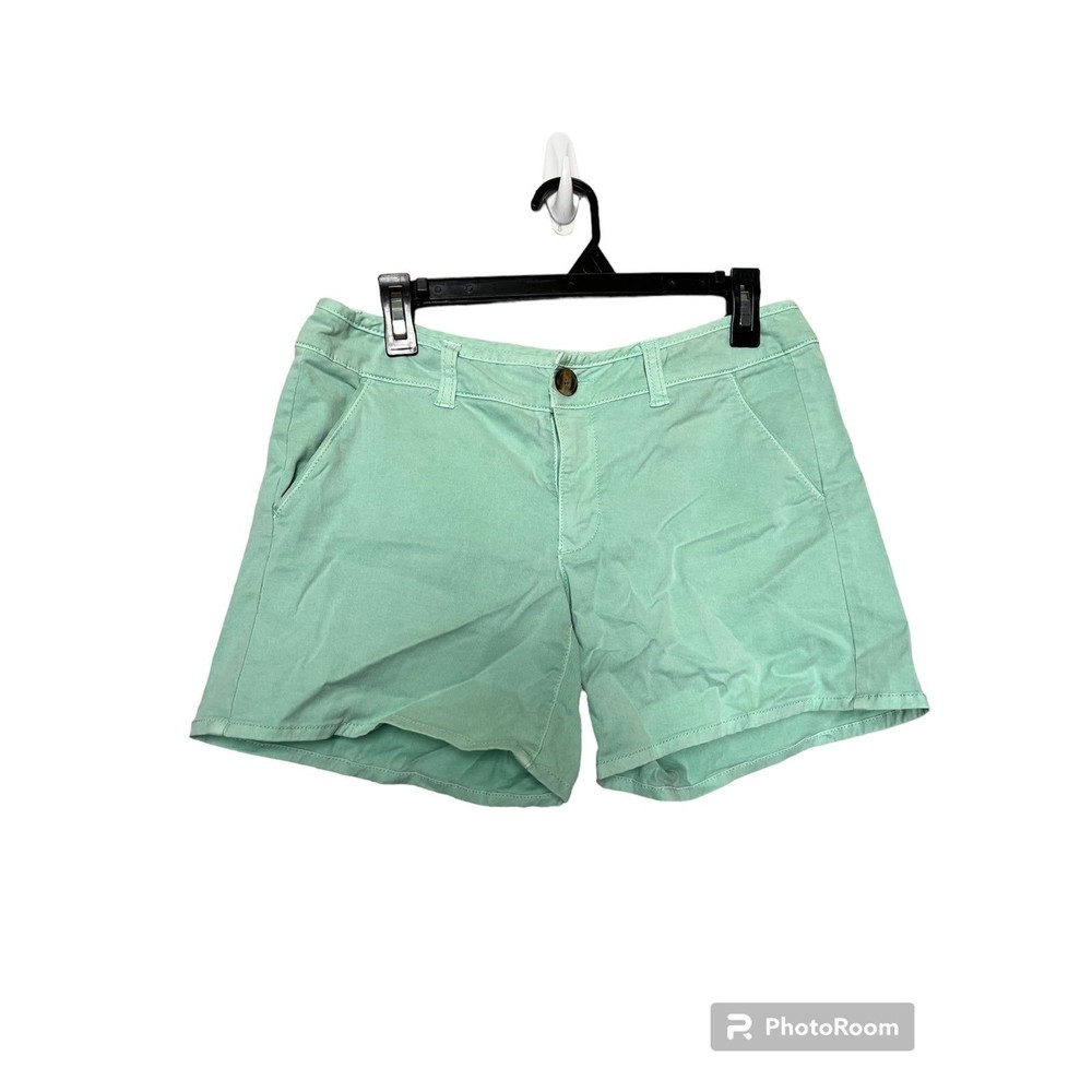 American Eagle‎ Midi Stretch Shorts mint green women’s 6